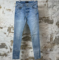 Amiri Plain Light Blue Denim Jeans Sz 31