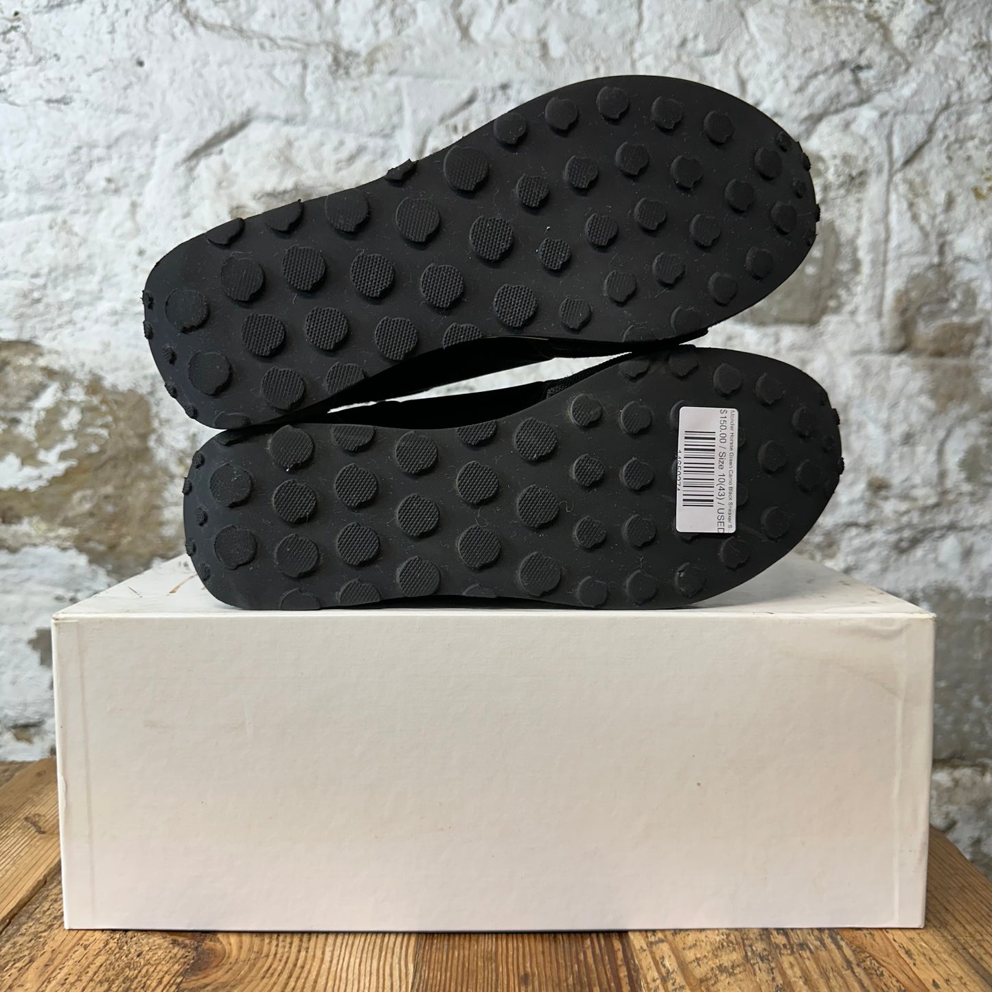 Moncler Horase Green Camo Black Sneaker Sz 10 (43)
