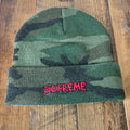 Supreme Camo Smurf Beanie