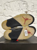 Air Jordan 5 Fire Red Silver Tongue (2020) Sz 10.5