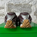 Bottega Veneta Burgundy Silver Orbit Sneaker Sz 7 (40)