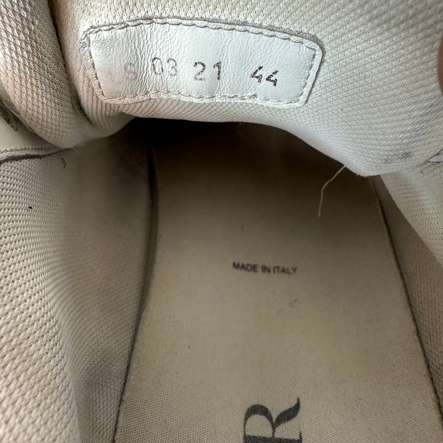 Dior B22 White Grey 3M Sneaker Sz 11 (44)