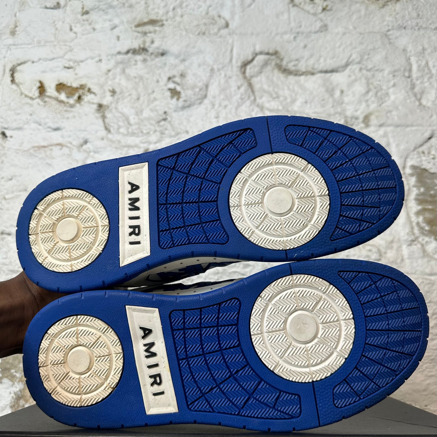 Amiri Classic Logo Blue White Sneaker Sz 11 (44)