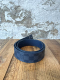 Louis Vuitton Blue Damier Belt Sz (100)