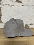 Hellstar Grey Rhinestone Snapback Hat DS