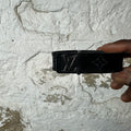 Louis Vuitton Graphite Slim Bracelet Sz (19)