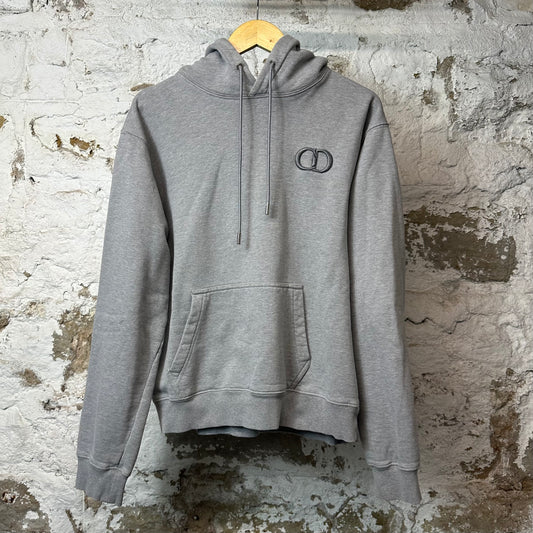 Dior CD Icon Hoodie Gray Sz XXL (M)