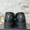 Louis Vuitton Triple Black Trainer Sneaker Sz 11.5 (10LV)