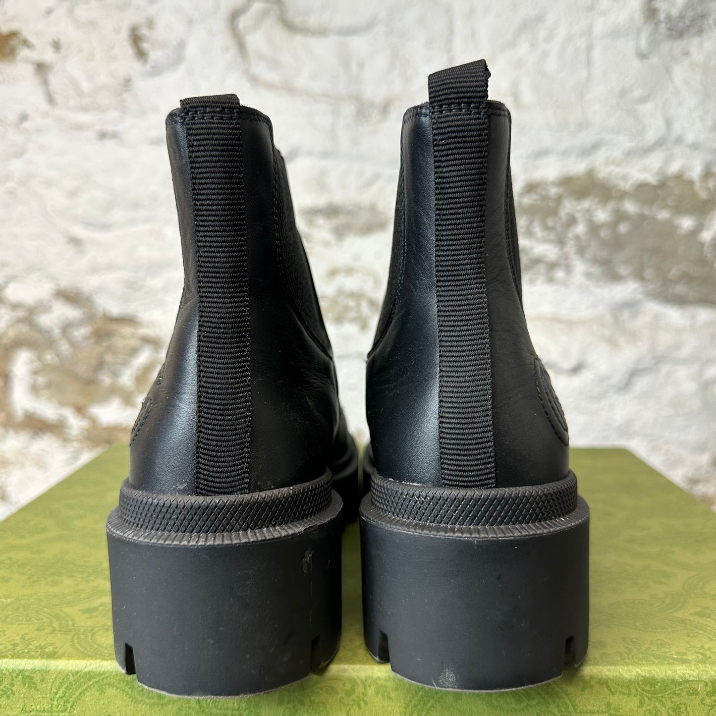 Gucci Nappa Matelasse Frances Chelsea Boot Sz 5 (37)