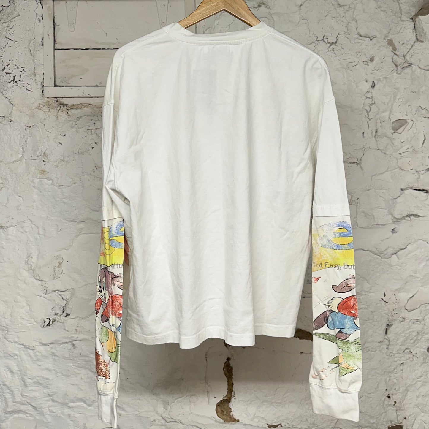 Vale Dream Chaser White L/S T-Shirt Sz M
