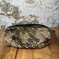 Burberry Green Khaki TB Monogram Waist Bag