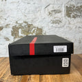 Prada Americas Cup White Red Patent Black Sneaker Sz 9