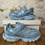 Balenciaga Track Runner Patent Blue Sz 6.5 (39) No Box