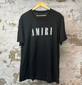 Amiri White Spellout T-shirt Black Sz L