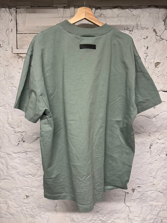 FOG Essentials Green Bold Logo T-Shirt Sz L