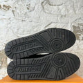 Louis Vuitton Triple Black Trainer Sneaker Sz 12.5 (11LV)
