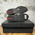 Prada Americas Cup White Red Patent Black Sneaker Sz 9