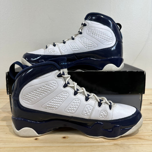 Air Jordan 9 Retro Pearl Blue Sz 11
