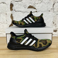 Adidas Ultra Boost 4.0 Bape Green Camo Sz 8.5