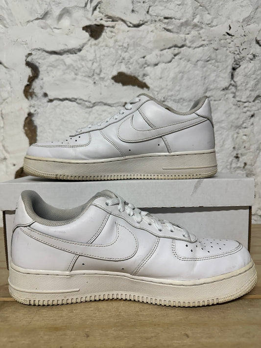 Nike Air Force 1 Triple White Sz 9