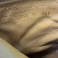 Gucci High Donnie Web Brown Leather Boot Sz 10