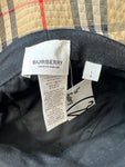 Burberry Brown Tan Plaid Bucket Hat Sz L