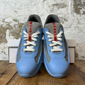 Prada Americas Cup Light Blue Rubber Sneaker Sz 8 (41)