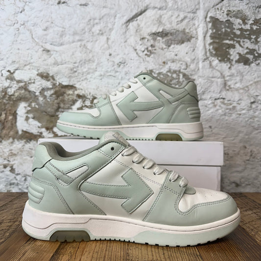 Off White Out of Office Mint Green White Sneaker Sz 10 (43)