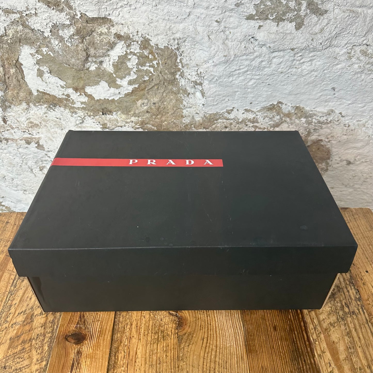 Prada Americas Cup Orange Patent Grey White Sneaker Sz 9.5