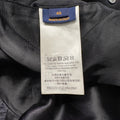 Louis Vuitton Black Monogram Leather Wool Mask Varsity Jacket Sz M (48)