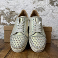 Christian Louboutin Low Snow Silver Spike Sneaker Sz 4.5 (36.5)