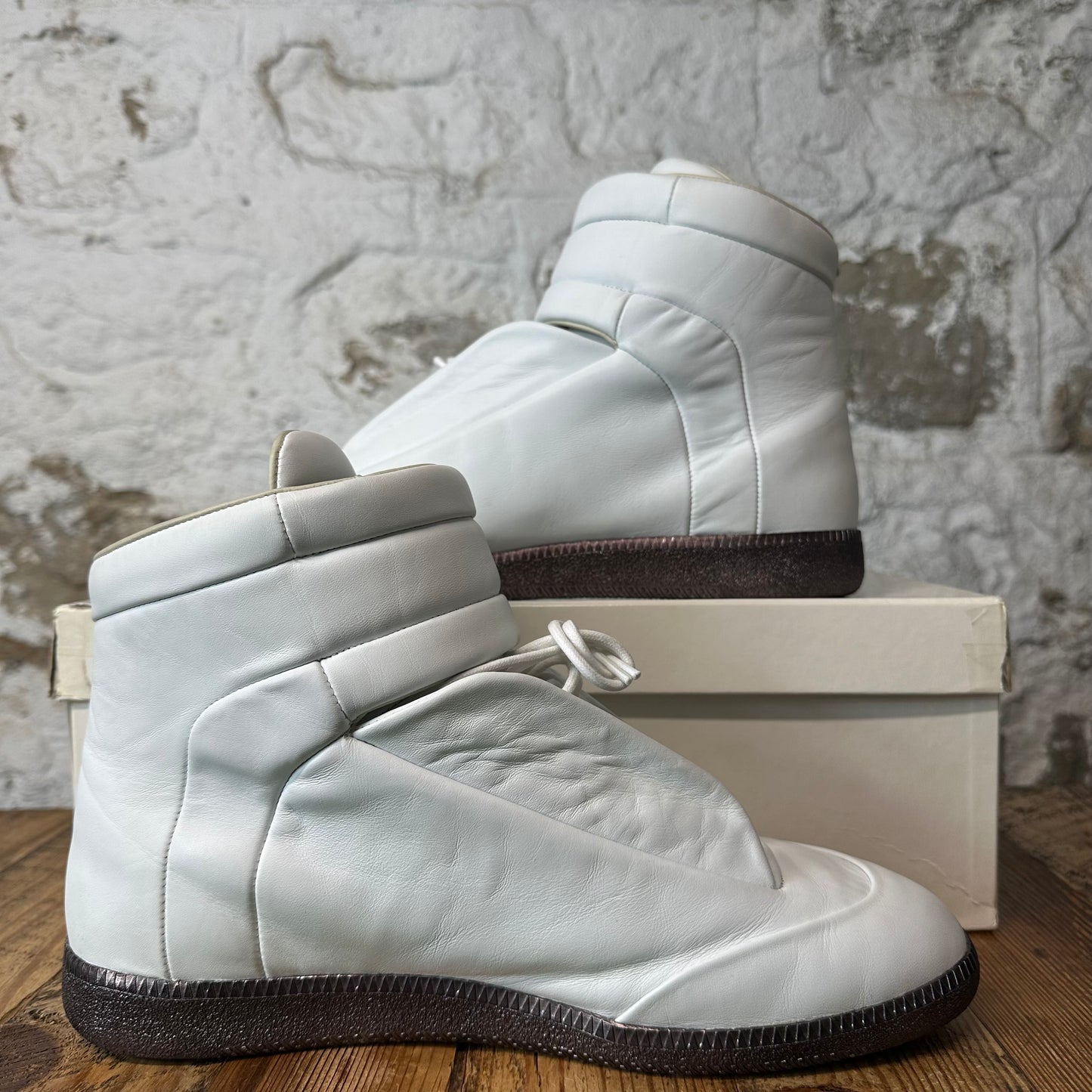 Maison Margiela Future White Silver Sneaker Sz 11 (44)
