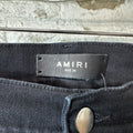 Amiri MX1 Red Tie Dye Thrasher Black Denim Jeans Sz 34