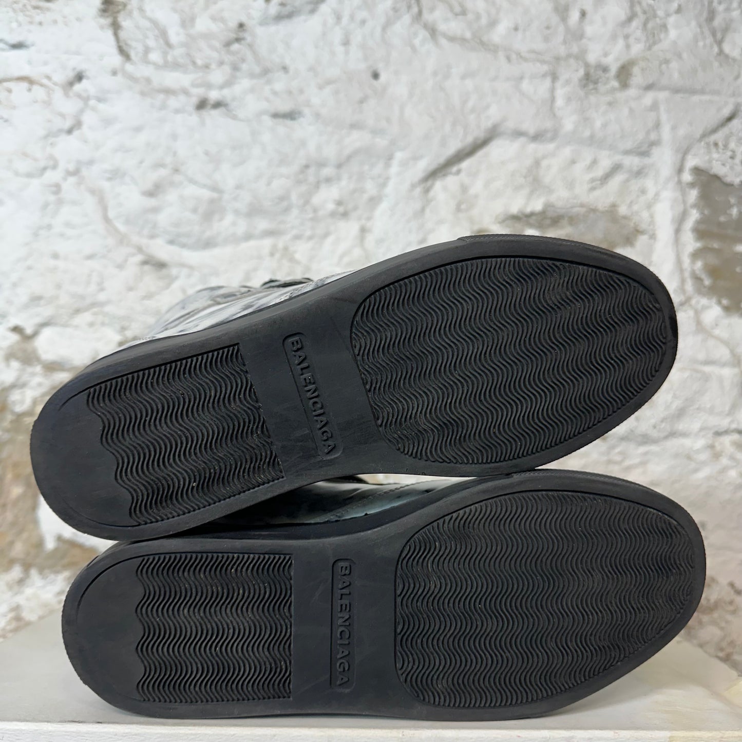 Balenciaga Arena White Marble Black Sneaker Sz 4.5 (36)