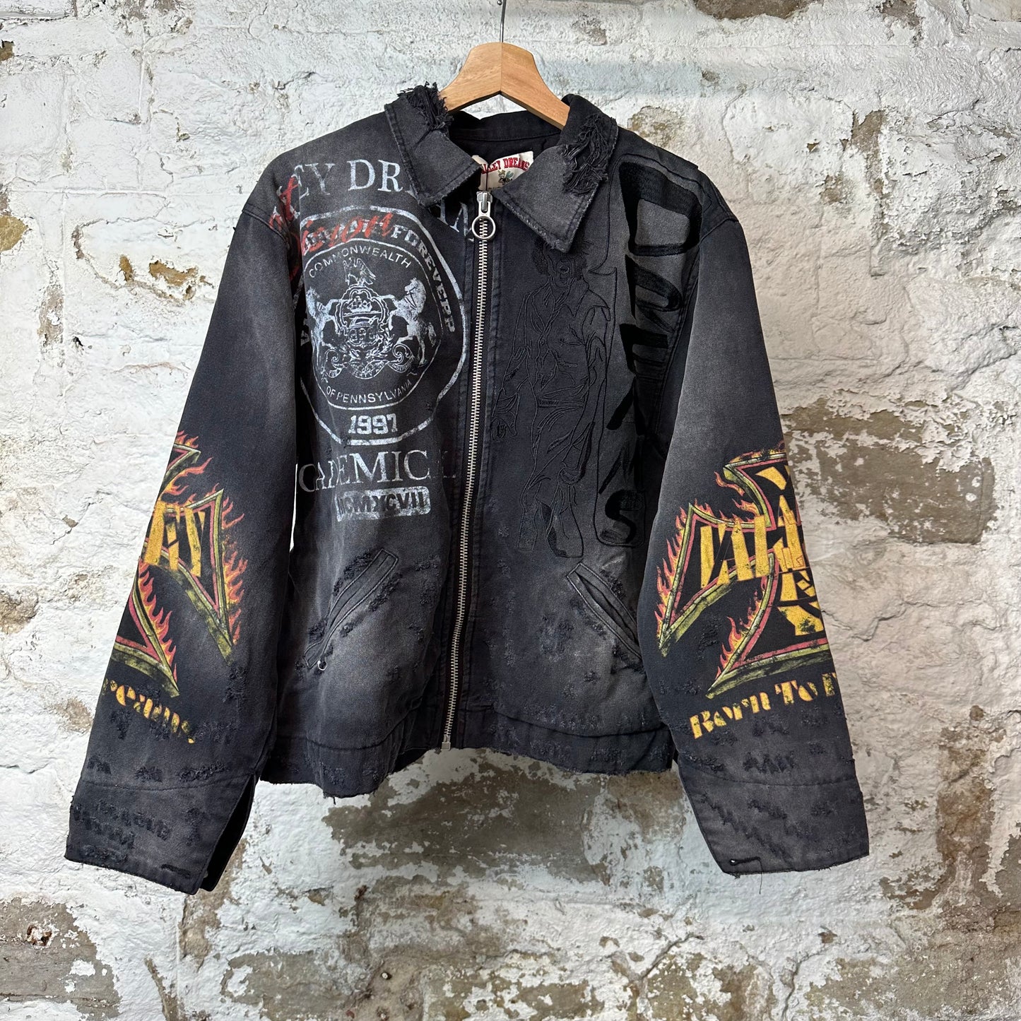 Vale Destruction Black Work Jacket