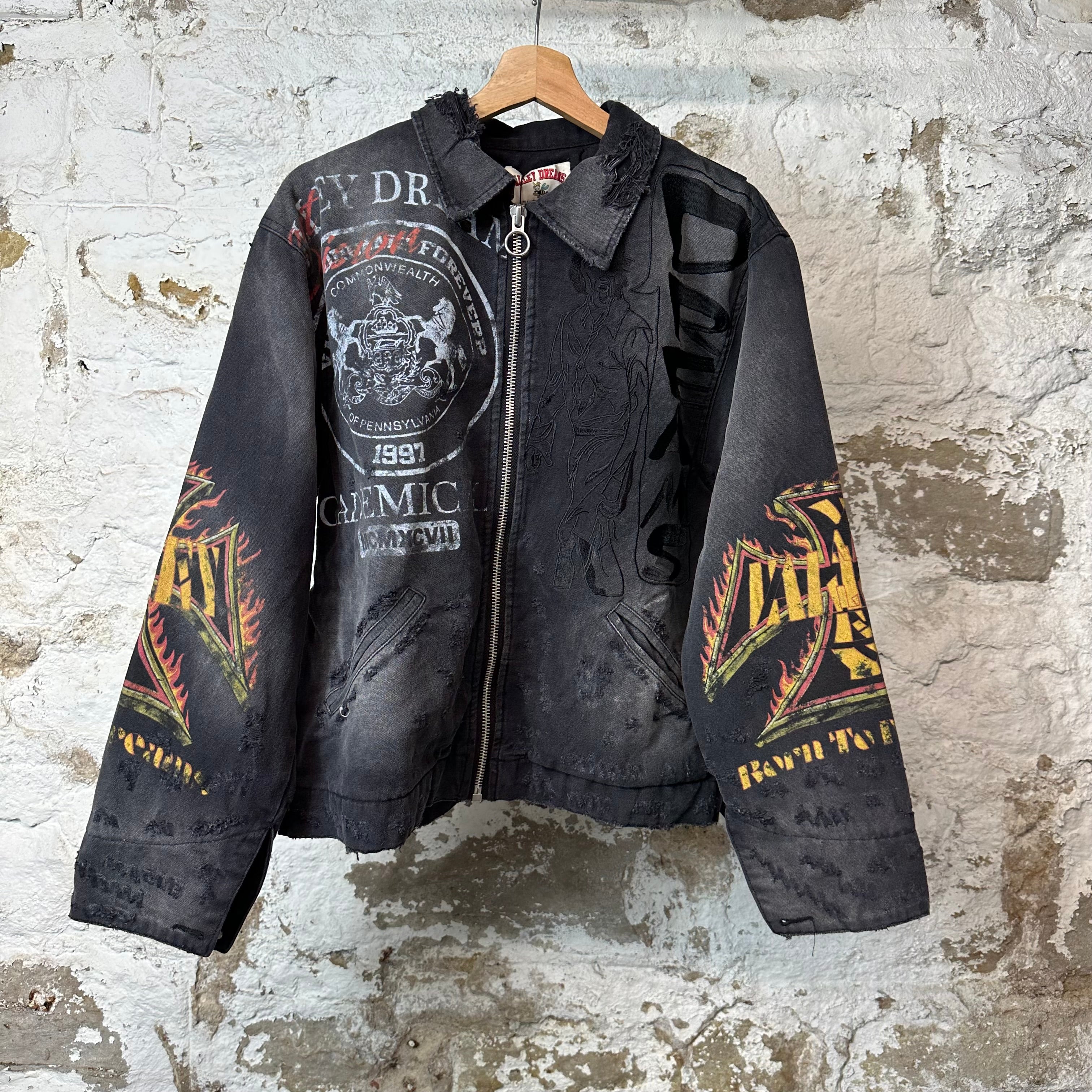 Vale Destruction Black Work Jacket