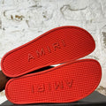 Amiri Black Spell Red Pool Slide Sz 12 (45)