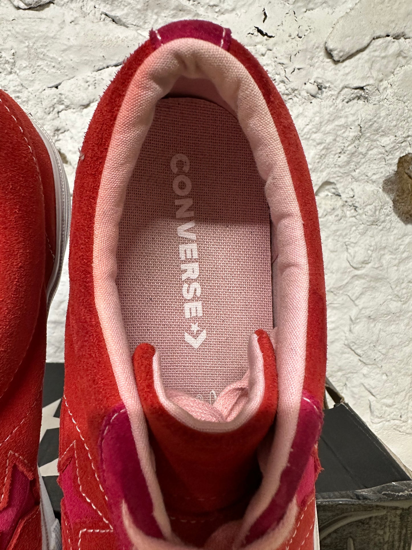 Converse One Star Low Enamel Red Sz 12