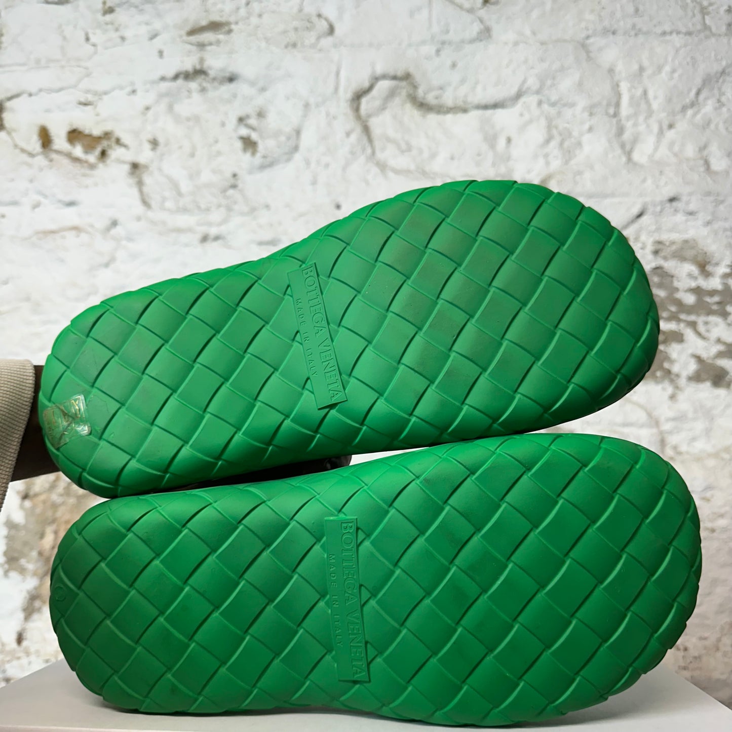 Bottega Veneta Beebee Green Clog Sneaker Sz 9 (42) No Box