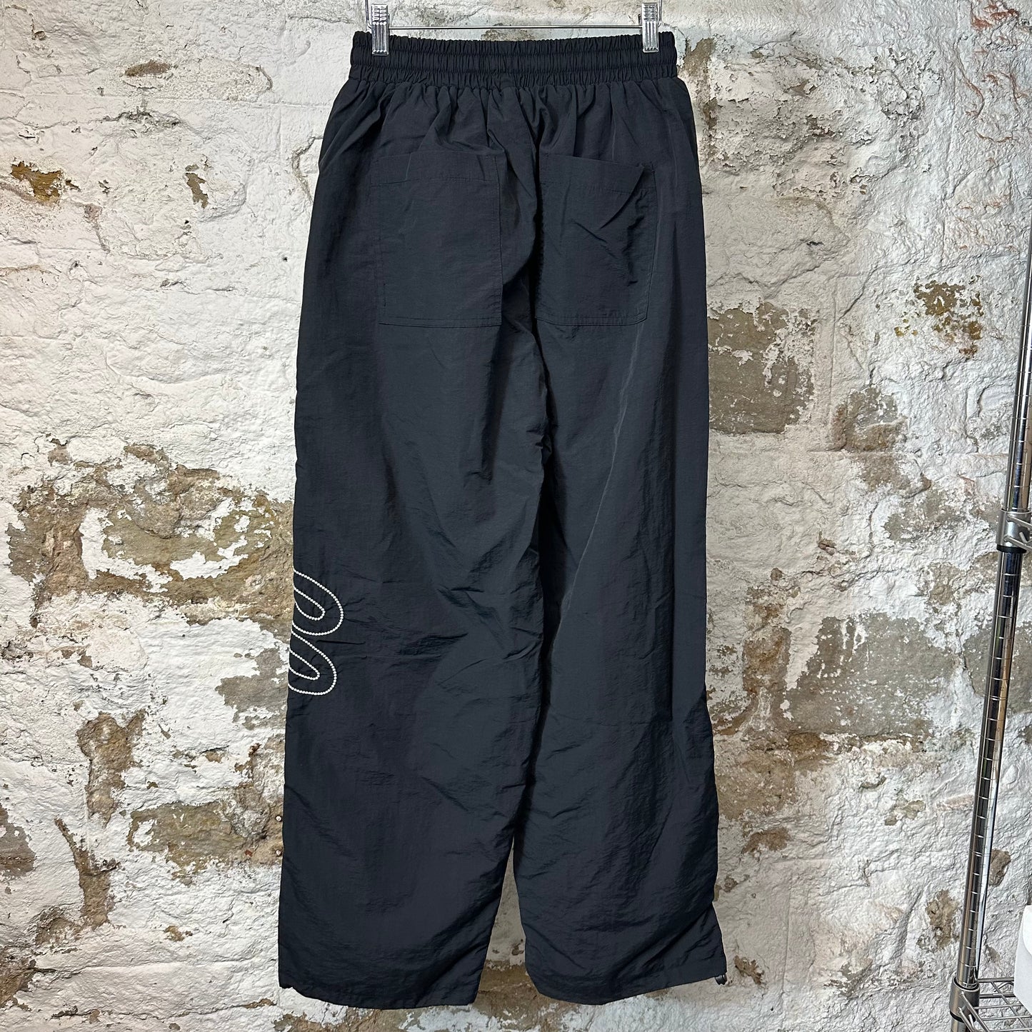 Vale Swish Black Track Pants Sz S
