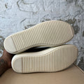 Rick Owens Vintage Black Washed Foil Milk Sneaker DS