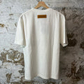 Louis Vuitton Grafitti Logo White T-Shirt Sz L