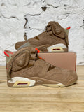 Air Jordan 6 Travis Scott British Khaki Sz 10 DS