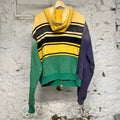 Vale Mardi Gras Multi-Color Hoodie Sz L