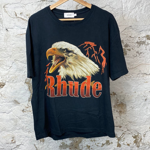 Rhude Eagle T-shirt Navy Sz S