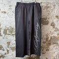 GV Gallery Aged Black Script Sweatpants Sz L