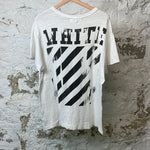 Off White Caravaggio White T-shirt Sz XS