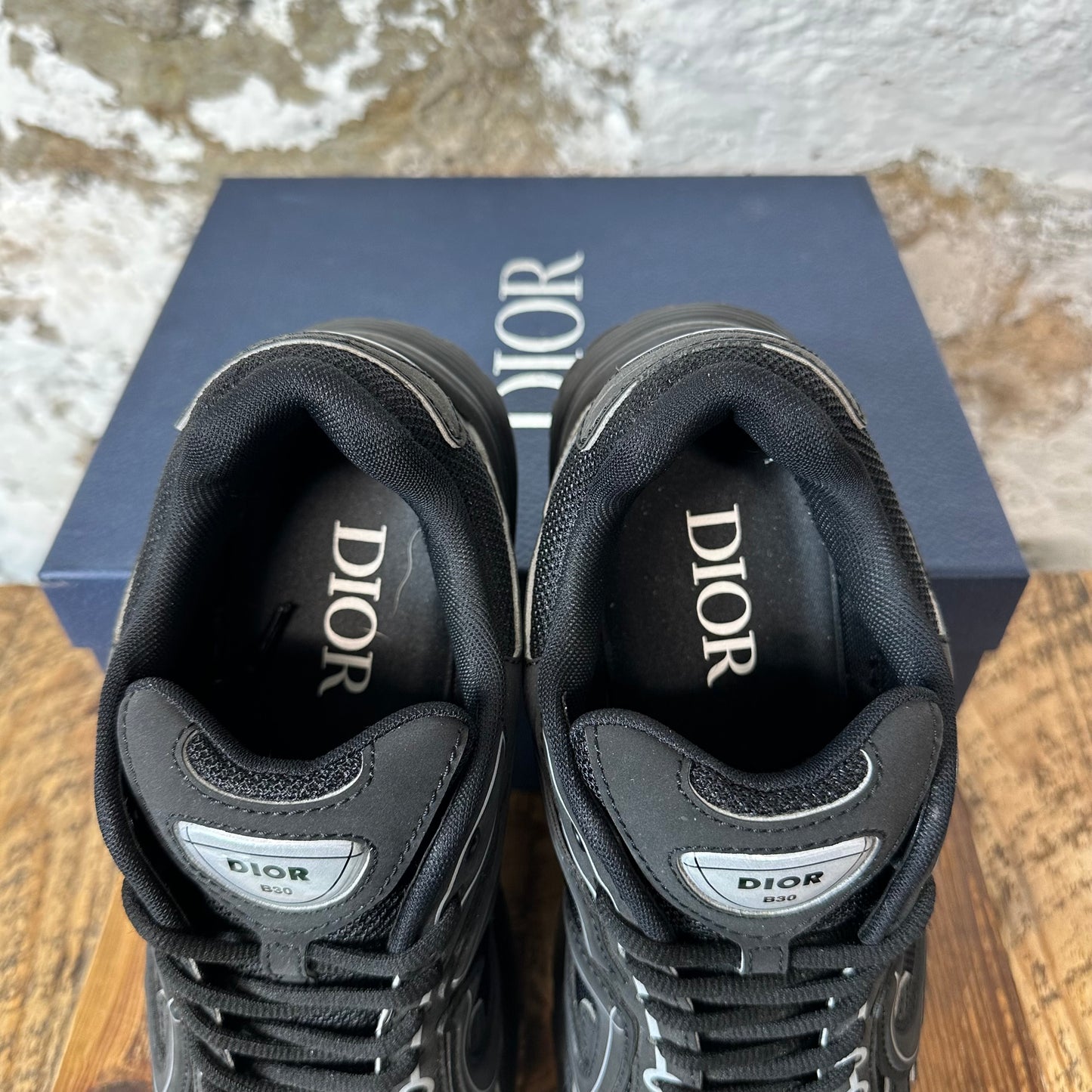 Dior B30 Triple Black Sneaker Sz 8 (41)