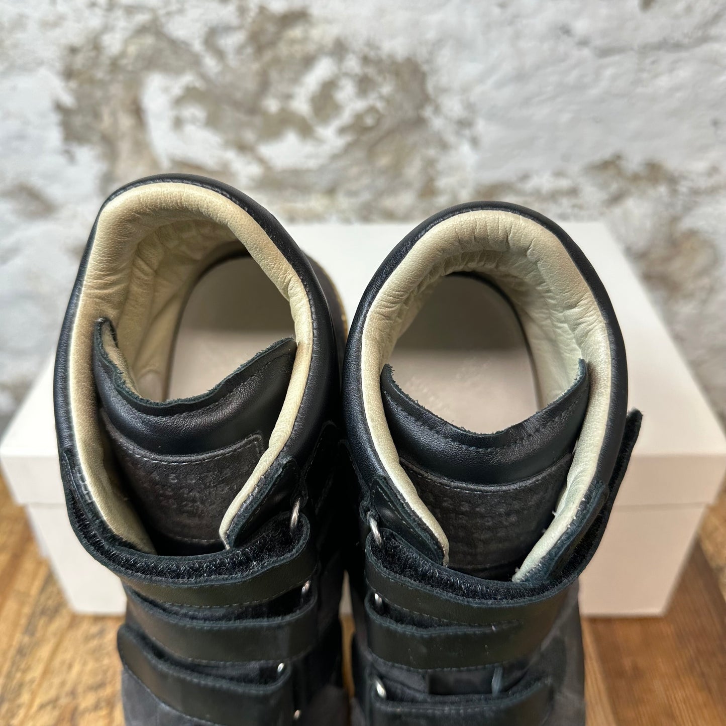 Maison Margiela Replica High Black Gold Sole Sz 9 (42)