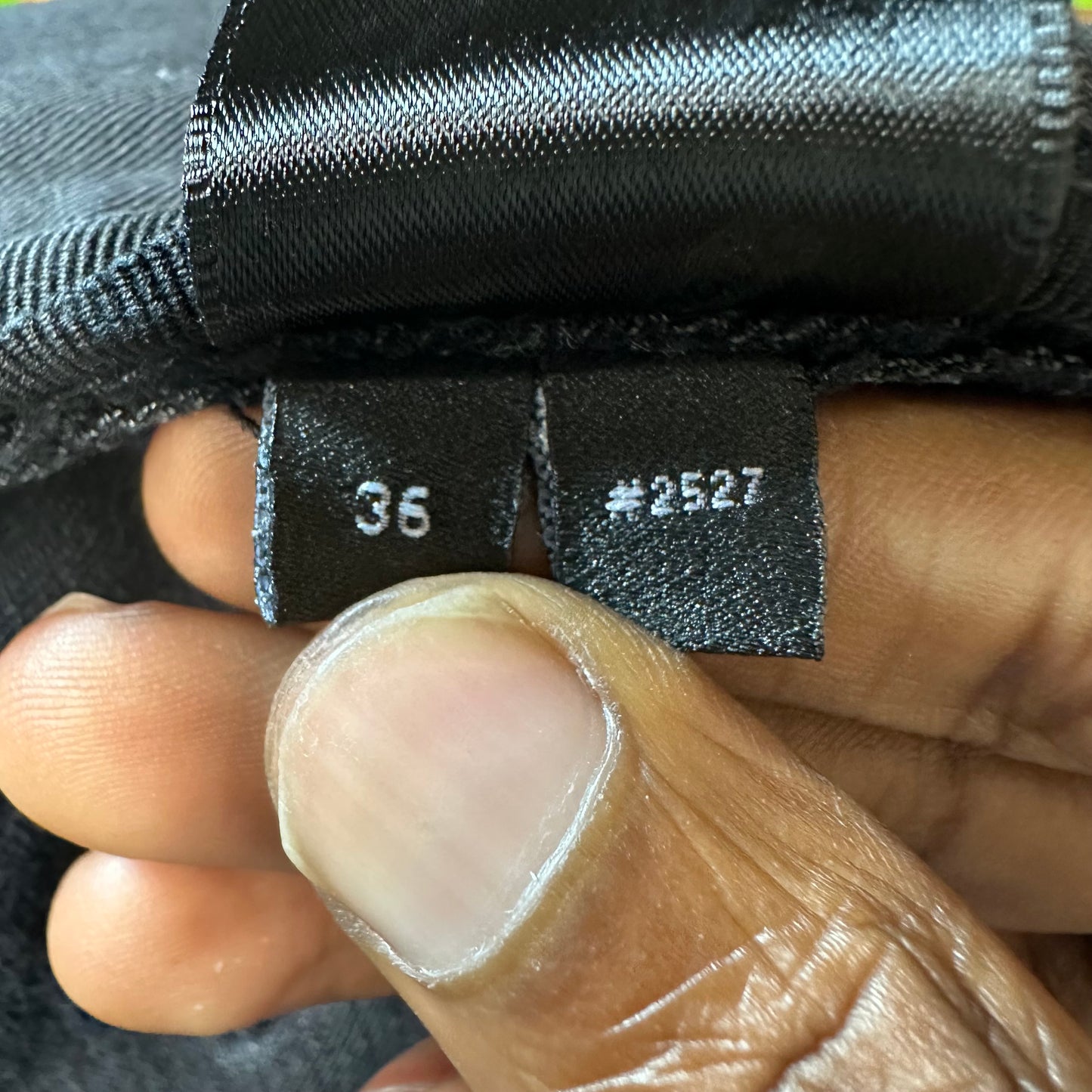 Amiri MX1 Cracked Blue Black Denim Jeans Sz 36